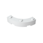 GDS-743 - Brick Round Corner 4 x 4 Macaroni Wide with 3 Studs