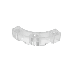GDS-743 - Brick Round Corner 4 x 4 Macaroni Wide with 3 Studs