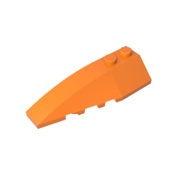 GDS-744 - Wedge Curved 6 x 2 Left