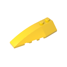 GDS-744 - Wedge Curved 6 x 2 Left