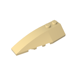GDS-744 - Wedge Curved 6 x 2 Left