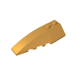 GDS-744 - Wedge Curved 6 x 2 Left