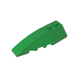 GDS-744 - Wedge Curved 6 x 2 Left
