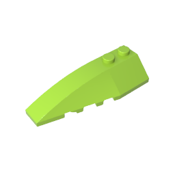 GDS-744 - Wedge Curved 6 x 2 Left