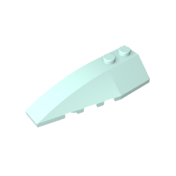 GDS-744 - Wedge Curved 6 x 2 Left