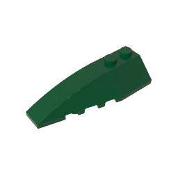 GDS-744 - Wedge Curved 6 x 2 Left