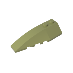 GDS-744 - Wedge Curved 6 x 2 Left