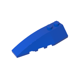 GDS-744 - Wedge Curved 6 x 2 Left
