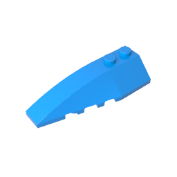 GDS-744 - Wedge Curved 6 x 2 Left