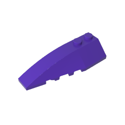 GDS-744 - Wedge Curved 6 x 2 Left