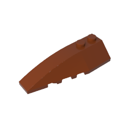 GDS-744 - Wedge Curved 6 x 2 Left