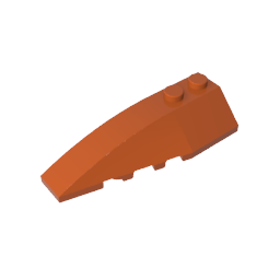 GDS-744 - Wedge Curved 6 x 2 Left