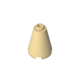GDS-746 - Cone 2 x 2 x 2 with Blocked Open Stud