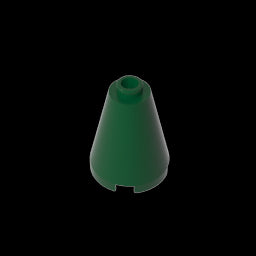 GDS-746 - Cone 2 x 2 x 2 with Blocked Open Stud