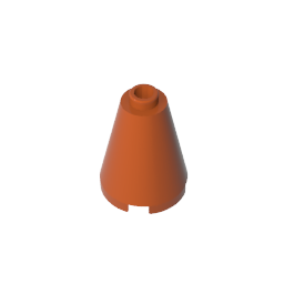 GDS-746 - Cone 2 x 2 x 2 with Blocked Open Stud