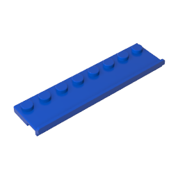 GDS-747 - Plate Special 2 x 8 with Door Rail