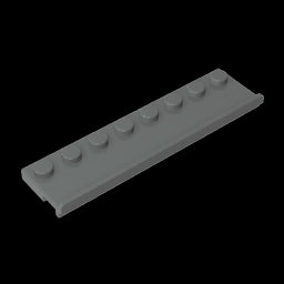 GDS-747 - Plate Special 2 x 8 with Door Rail