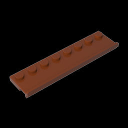 GDS-747 - Plate Special 2 x 8 with Door Rail