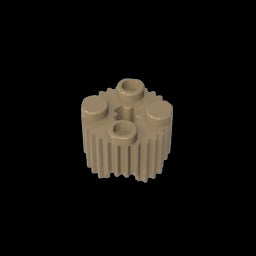 GDS-748 - Brick Round 2 x 2 [Grill]