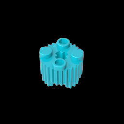 GDS-748 - Brick Round 2 x 2 [Grill]