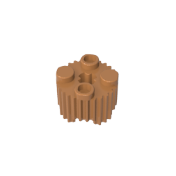 GDS-748 - Brick Round 2 x 2 [Grill]