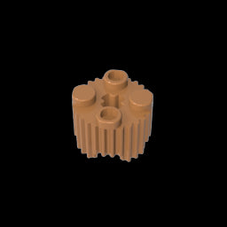 GDS-748 - Brick Round 2 x 2 [Grill]