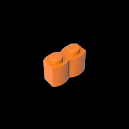 GDS-749 - Brick Special 1 x 2 Palisade [aka Log]
