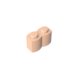 GDS-749 - Brick Special 1 x 2 Palisade [aka Log]