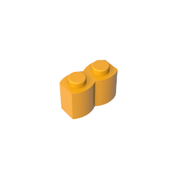 GDS-749 - Brick Special 1 x 2 Palisade [aka Log]