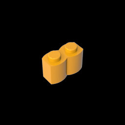GDS-749 - Brick Special 1 x 2 Palisade [aka Log]
