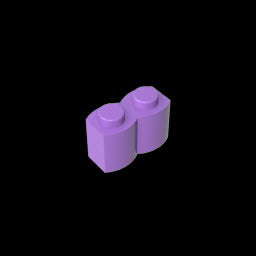 GDS-749 - Brick Special 1 x 2 Palisade [aka Log]