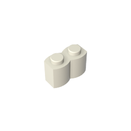 GDS-749 - Brick Special 1 x 2 Palisade [aka Log]