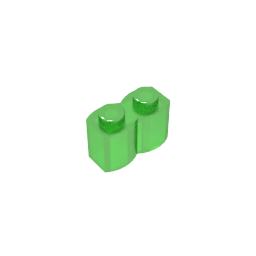 GDS-749 - Brick Special 1 x 2 Palisade [aka Log]