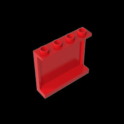 GDS-751 - Panel 1 x 4 x 3 [Side Supports / Hollow Studs]