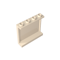 GDS-751 - Panel 1 x 4 x 3 [Side Supports / Hollow Studs]