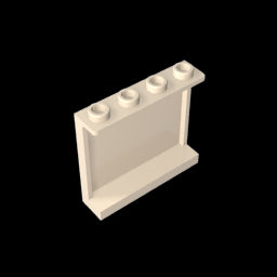 GDS-751 - Panel 1 x 4 x 3 [Side Supports / Hollow Studs]