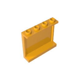 GDS-751 - Panel 1 x 4 x 3 [Side Supports / Hollow Studs]