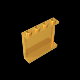 GDS-751 - Panel 1 x 4 x 3 [Side Supports / Hollow Studs]
