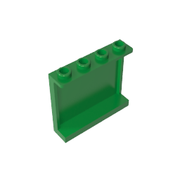 GDS-751 - Panel 1 x 4 x 3 [Side Supports / Hollow Studs]