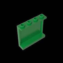 GDS-751 - Panel 1 x 4 x 3 [Side Supports / Hollow Studs]