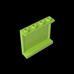 GDS-751 - Panel 1 x 4 x 3 [Side Supports / Hollow Studs]