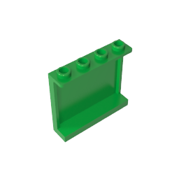 GDS-751 - Panel 1 x 4 x 3 [Side Supports / Hollow Studs]