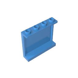 GDS-751 - Panel 1 x 4 x 3 [Side Supports / Hollow Studs]