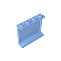 GDS-751 - Panel 1 x 4 x 3 [Side Supports / Hollow Studs]