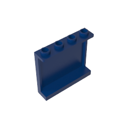 GDS-751 - Panel 1 x 4 x 3 [Side Supports / Hollow Studs]