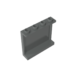 GDS-751 - Panel 1 x 4 x 3 [Side Supports / Hollow Studs]