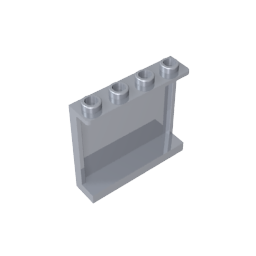 GDS-751 - Panel 1 x 4 x 3 [Side Supports / Hollow Studs]