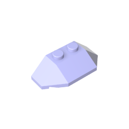 GDS-756 - Wedge Sloped 45 Degrees 2 x 4 Triple