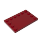 GDS-757 - Plate Special 4 x 6 with Studs on 3 Edges