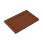GDS-757 - Plate Special 4 x 6 with Studs on 3 Edges